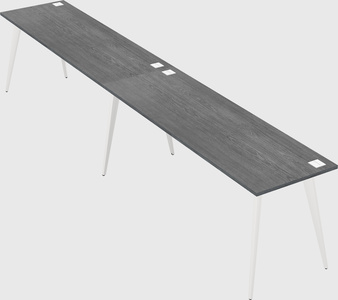 Modern rectangular office desk