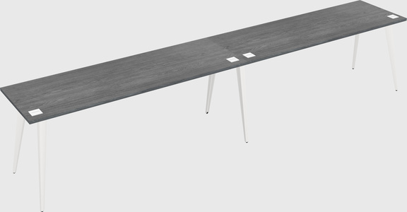 Modern rectangular office desk