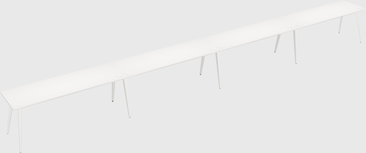 Modern rectangular office desk