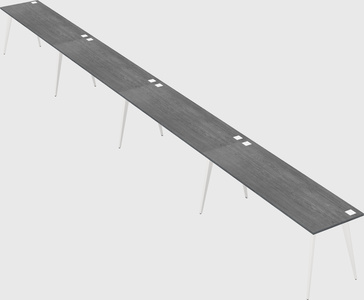 Modern rectangular office desk