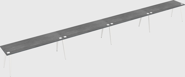 Modern rectangular office desk