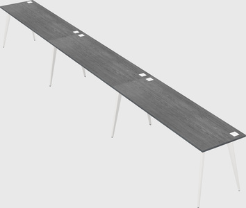 Modern rectangular office desk
