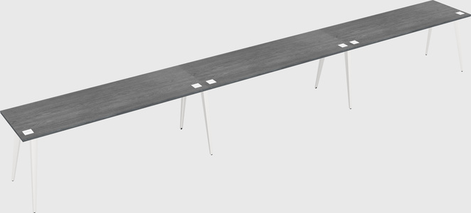 Modern rectangular office desk