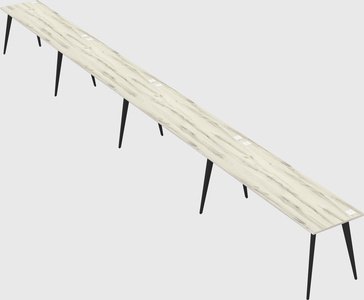 Modern rectangular office desk