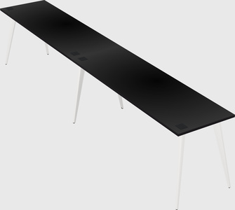 Modern rectangular office desk