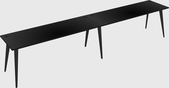 Modern Rectangular Office Desk