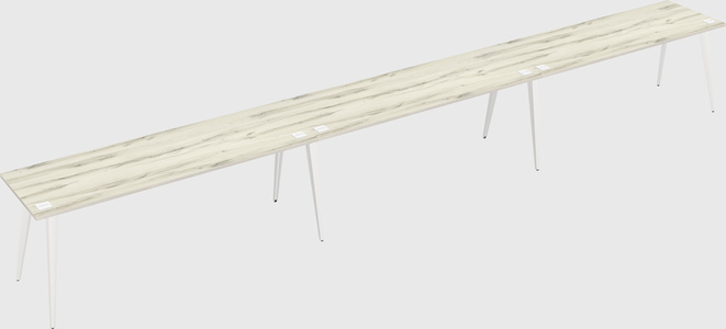 Modern rectangular office desk