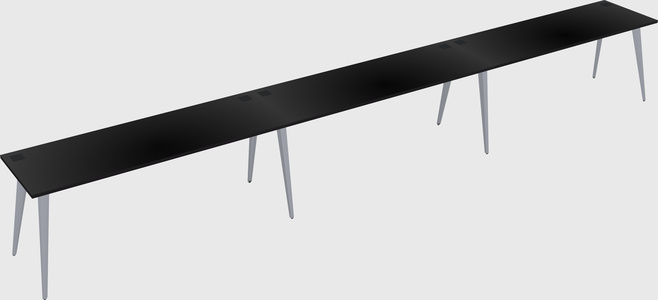 Modern Rectangular Office Desk