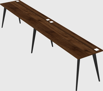 Modern rectangular office desk