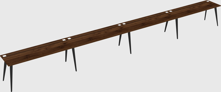 Modern Rectangular Office Desk