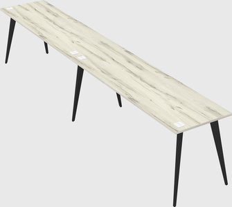 Modern rectangular office desk