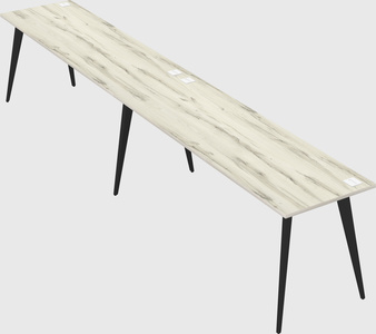 Modern rectangular office desk