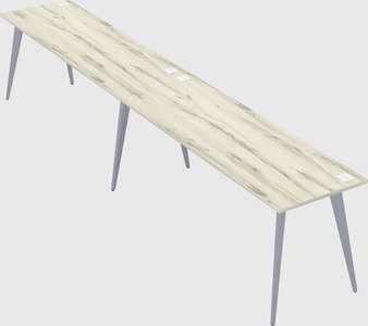 Modern rectangular office desk