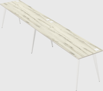 Modern rectangular office desk