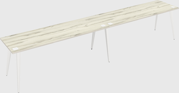Modern rectangular office desk