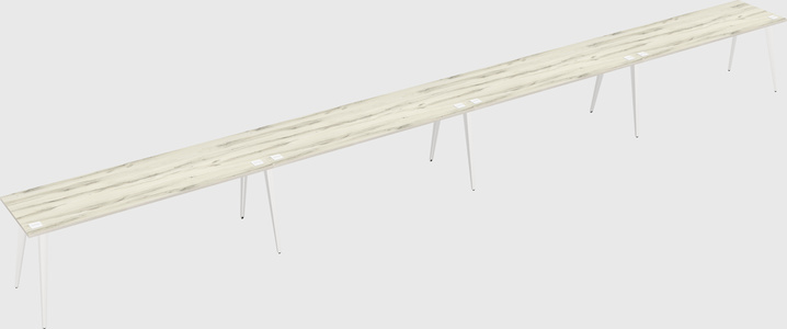 Modern rectangular office desk