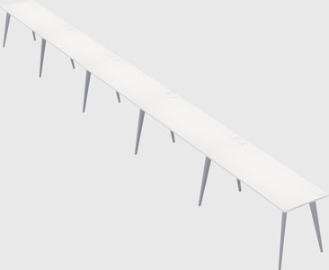 Modern rectangular office desk