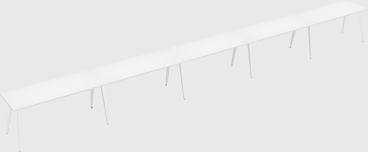 Modern rectangular office desk