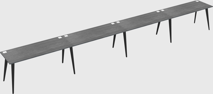 Modern Rectangular Office Desk