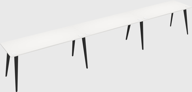 Modern rectangular office desk