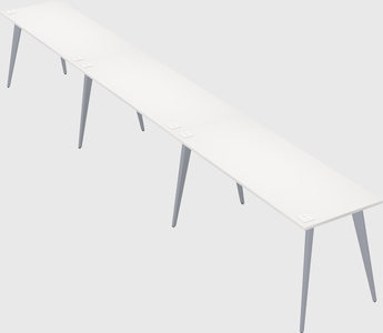 Modern rectangular office desk