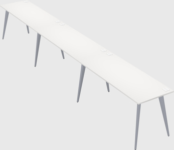 Modern rectangular office desk