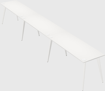 Modern rectangular office desk