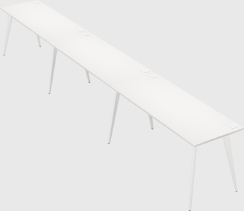 Modern rectangular office desk