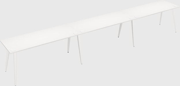 Modern rectangular office desk