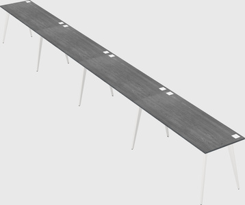 Modern rectangular office desk