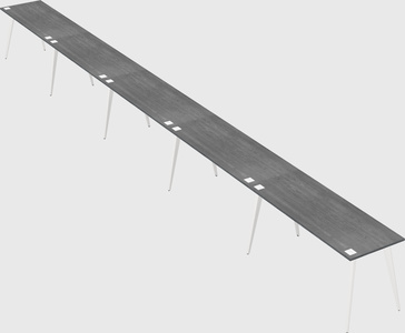 Modern rectangular office desk