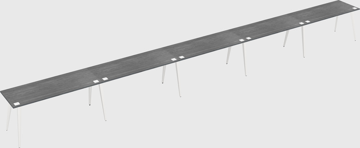 Modern rectangular office desk