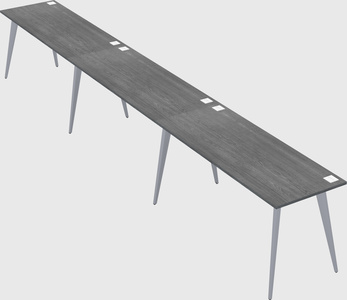 Modern rectangular office desk