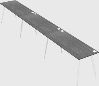 Modern rectangular office desk
