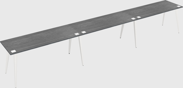 Modern rectangular office desk