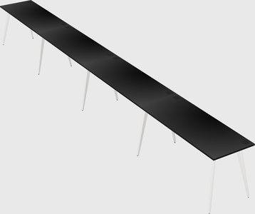 Modern rectangular office desk