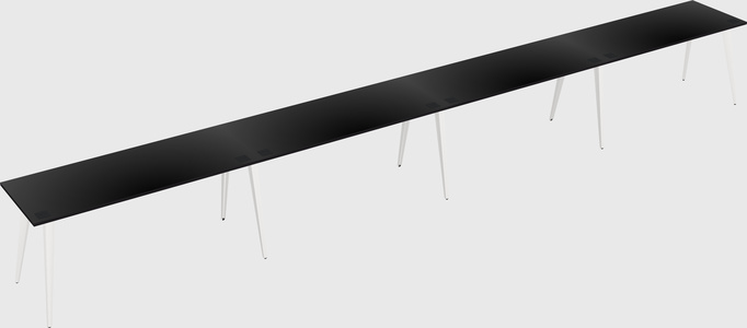 Modern rectangular office desk
