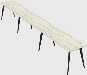 Modern rectangular office desk
