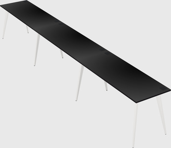 Modern rectangular office desk