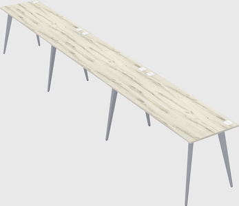 Modern rectangular office desk