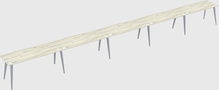 Modern rectangular office desk