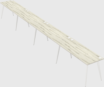 Modern rectangular office desk