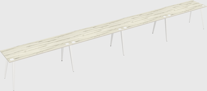 Modern rectangular office desk