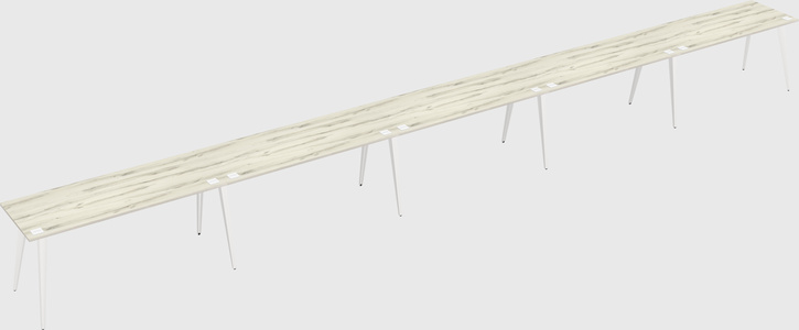 Modern rectangular office desk