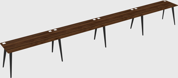 Modern Rectangular Office Desk
