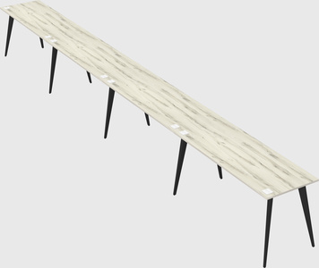 Modern rectangular office desk