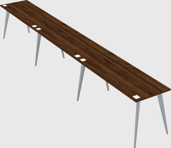Modern rectangular office desk