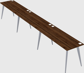 Modern rectangular office desk
