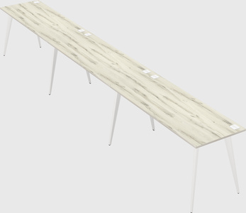 Modern rectangular office desk