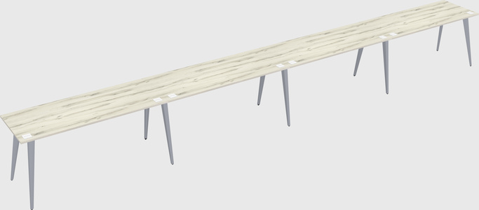 Modern rectangular office desk